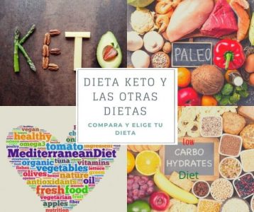 Dieta keto y las otras dietas. Comparativa práctica